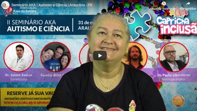 Sandra Prado, da AKA, fará seminário sobre Autismo e Ciência em Araucária, a Rotary Tv foi conferir