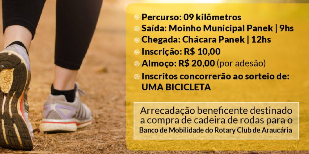 8ª Caminhada da Amizade
