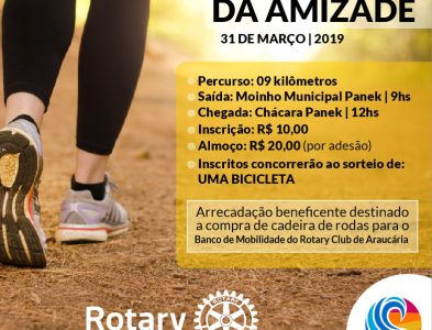 Caminhada da Amizade | 31/03