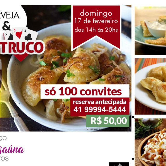 1ª Festa da cerveja com campeonato de Truco neste domingo