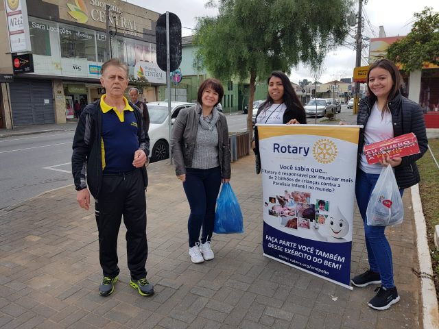 Campanha de vacinação da Pólio 18/8